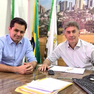 Pacheco e Paranhos reunidos para dialogar sobre o futuro e somar esforços por Cascavel
