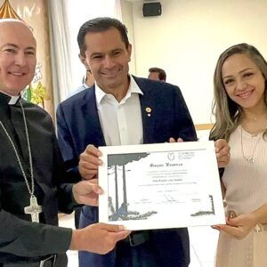 Marcio Pacheco homenageia Dom Zico por sua nomeação na arquidiocese de Curitiba