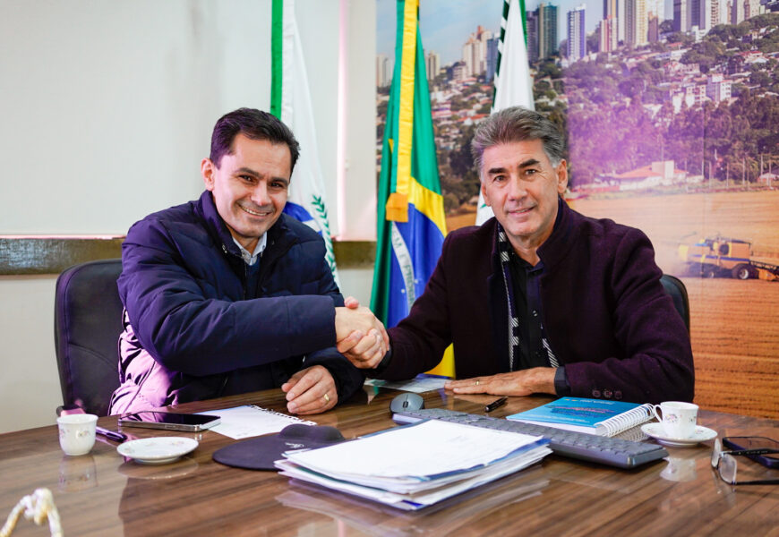 Marcio Pacheco e Paranhos decidem investimento de mais de R$ 10 Milhões em Cascavel