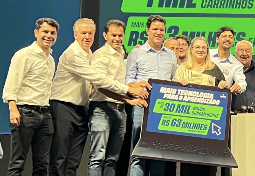 Reforço na Educação | Marcio Pacheco envia R$ 1.2 Milhão em Kits Tecnológicos para Escolas